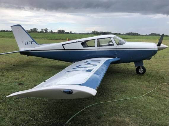 Una avioneta argentina cayó en Uruguay y murieron los dos tripulantes