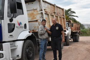 VILLA ÁNGELA: EL MUNICIPIO AVANZA CON TRABAJOS DE RELLENO DE CALLES EN EL BARRIO SARGENTO CABRAL