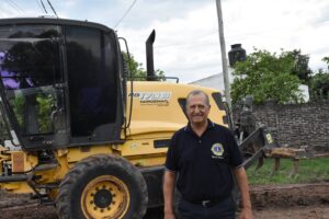 EL INTENDENTE ADALBERTO PAPP DESTACÓ LOS TRABAJOS DE MEJORAMIENTO EN CALLE PEDRO RIERA, EN EL ACCESO NORTE DE LA CIUDAD